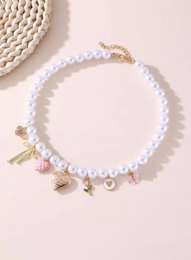 تايك تو عقد خرز لؤلؤ بدلايات